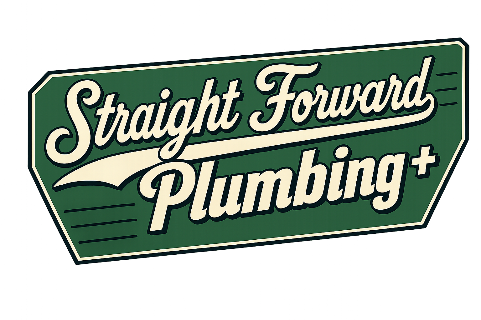 Straight Forward Plumbing+ logo